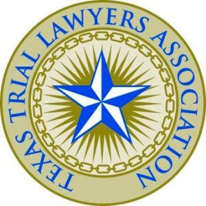 A seal that says texas trial lawyers association