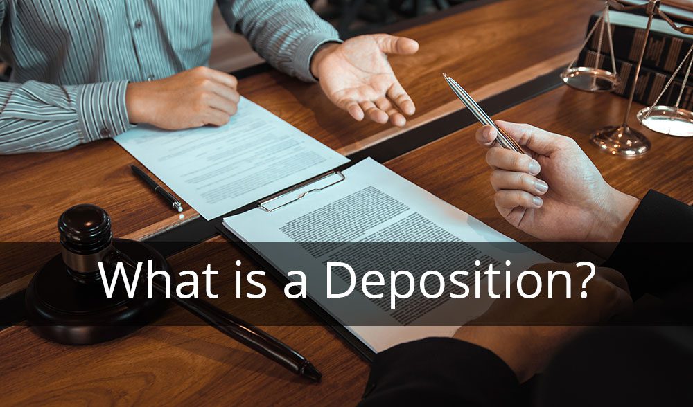 What Is A Deposition Stoy Law Group PLLC 